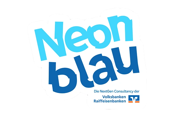 Logo Neonblau